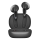 Sencor - Безжичен earphones 230 mAh + 2x 25 mAh IPX4 черен