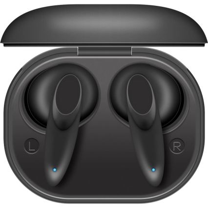 Sencor - Безжичен earphones 230 mAh + 2x 25 mAh IPX4 черен