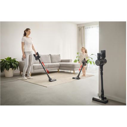 Sencor - Безжична прахосмукачка тип стик 2 в 1, 200 W/2600 mAh, черна