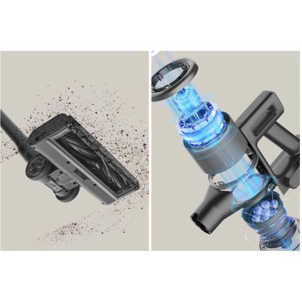 Sencor - Безжична прахосмукачка тип стик 2 в 1, 200 W/2600 mAh, черна