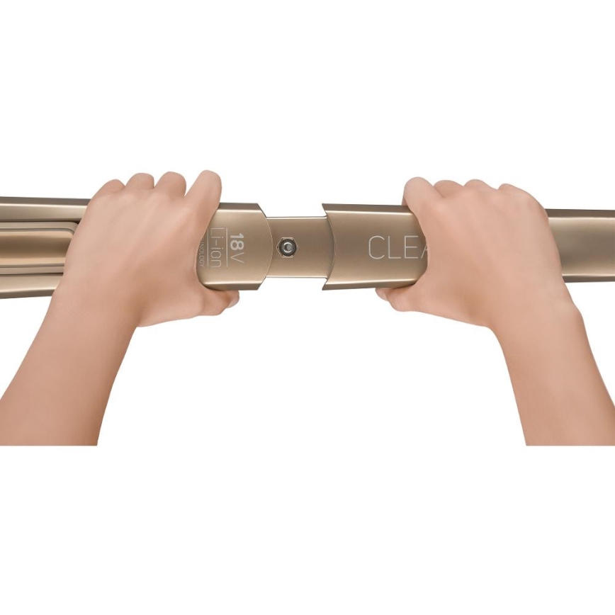 Sencor - Безжична вертикална прахосмукачка 2 в 1 100W/2000 mAh бежова