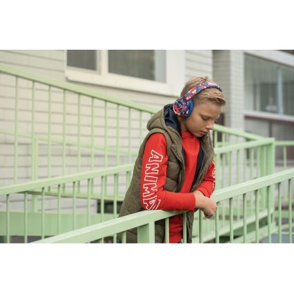 Sencor - Безжични слушалки с микрофон 3,7V/400 mAh сини/червени