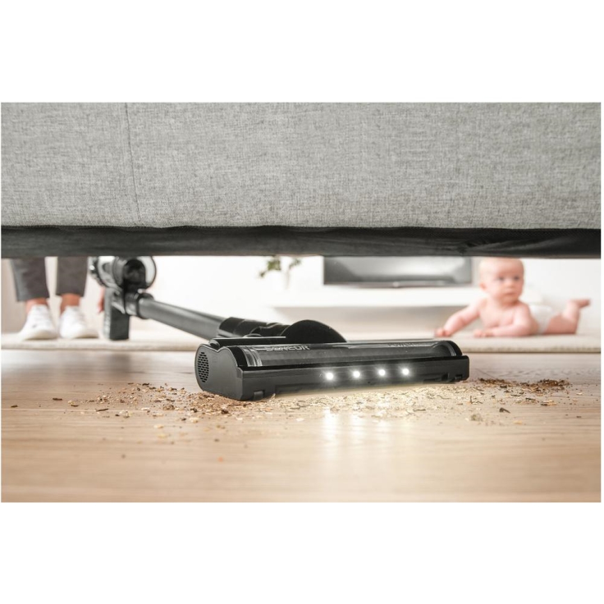 Sencor - Безжична пръчкова прахосмукачка 2в1 250W/2200 mAh черен