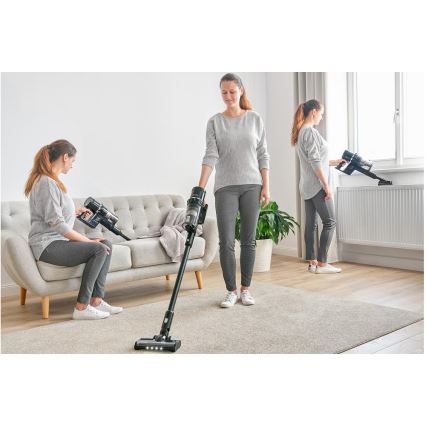 Sencor - Безжична пръчкова прахосмукачка 2в1 250W/2200 mAh черен