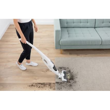 Sencor - Безкабелна вертикална прахосмукачка 2в1 с електрическа четка 2200 mAh