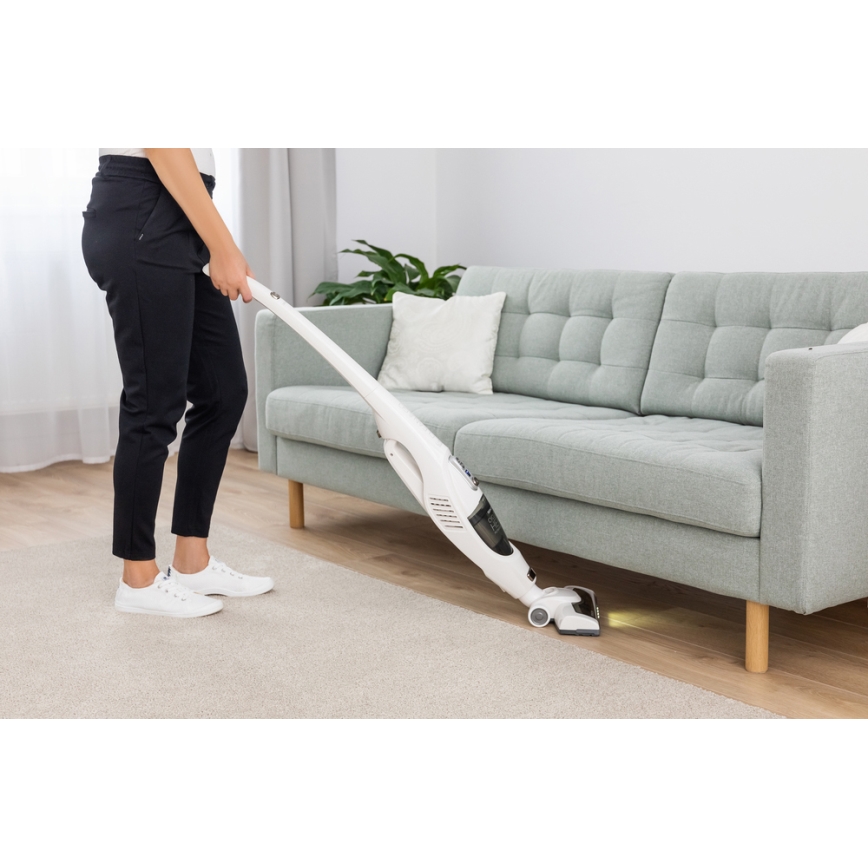 Sencor - Безкабелна вертикална прахосмукачка 2в1 с електрическа четка 2200 mAh