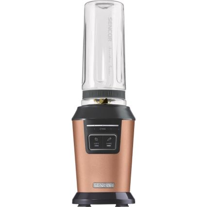 Sencor - Блендер за смути с аксесоари 800W/230V меден