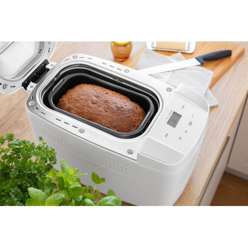 Sencor - Хлебопекарна с LCD дисплей 800W/230V