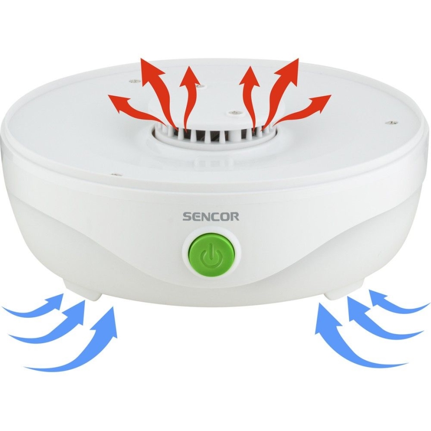 Sencor - Дехидратор за храна с терморегулация 250W/230V