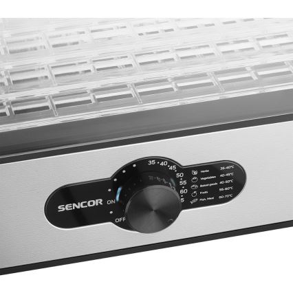 Sencor - Дехидратор за храни с терморегулация 700W/230V