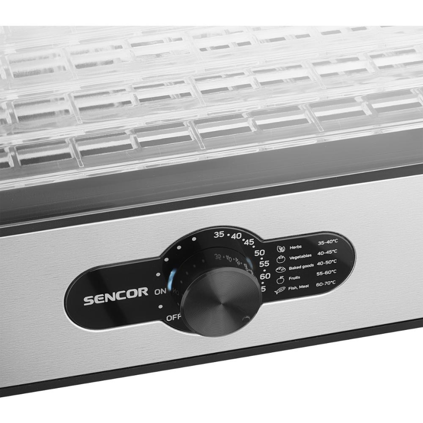 Sencor - Дехидратор за храни с терморегулация 700W/230V