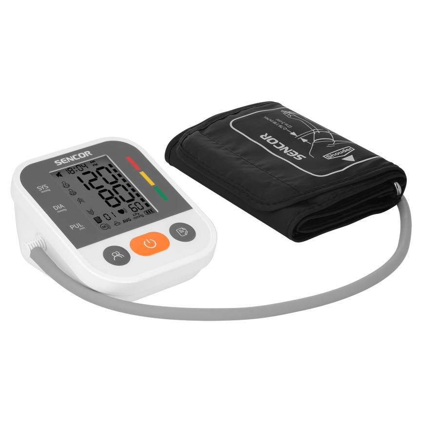 Sencor - Дигитален апарат за измерване на кръвно налягане USB 4xAAA