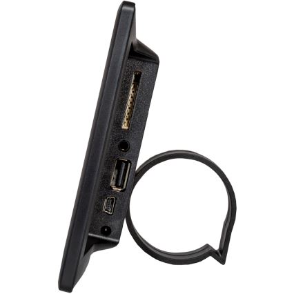 Sencor - Дигитална рамка за снимка с тонколона 230V черна + дистанционно