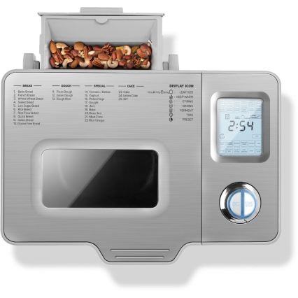 Sencor - Домашна хлебопекарна 550W/230V матов хром