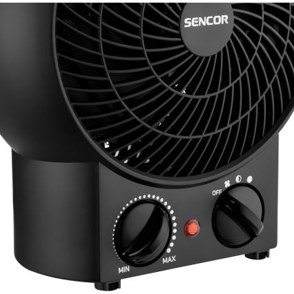 Sencor - Духалка 1200/2000W/230V черна