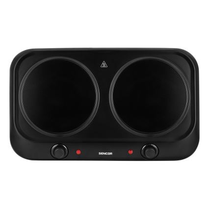 Sencor - Двоен стъклокерамичен котлон 2400W/230V