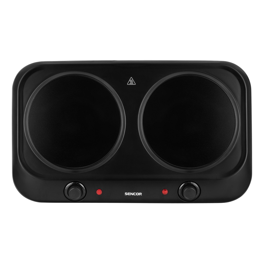 Sencor - Двоен стъклокерамичен котлон 2400W/230V
