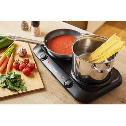 Sencor - Двоен стъклокерамичен котлон 2400W/230V