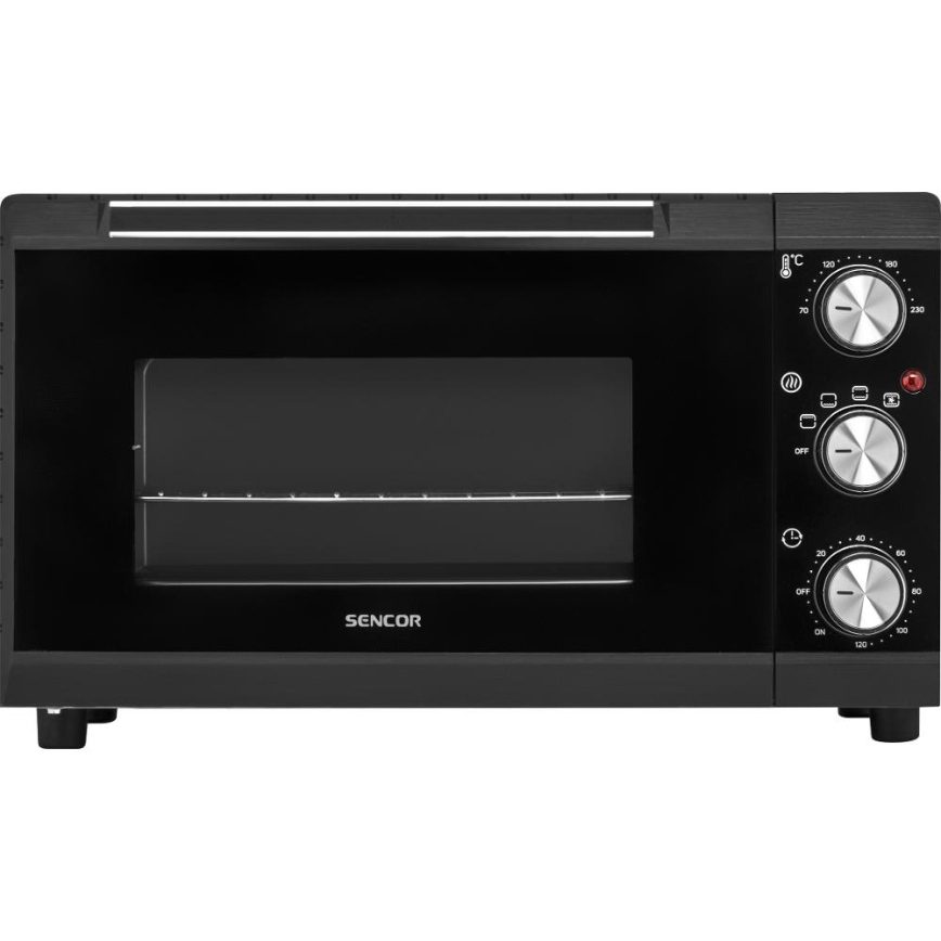 Sencor - Електрическа фурна 20 l 1650W/230V черен