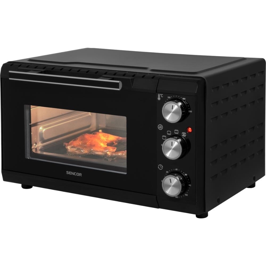 Sencor - Електрическа фурна 20 l 1650W/230V черен
