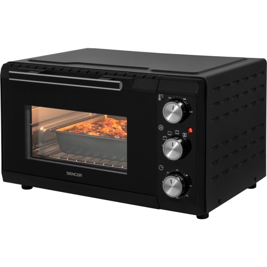 Sencor - Електрическа фурна 20 l 1650W/230V черен