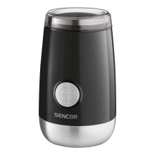 Sencor - Електрическа мелачка за кафе 60 гр. 150W/230V черна/хром