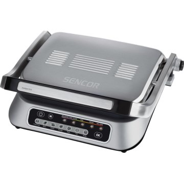 Sencor - Електрически грил 2100W/230V матов хром