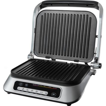 Sencor - Електрически грил 2100W/230V матов хром