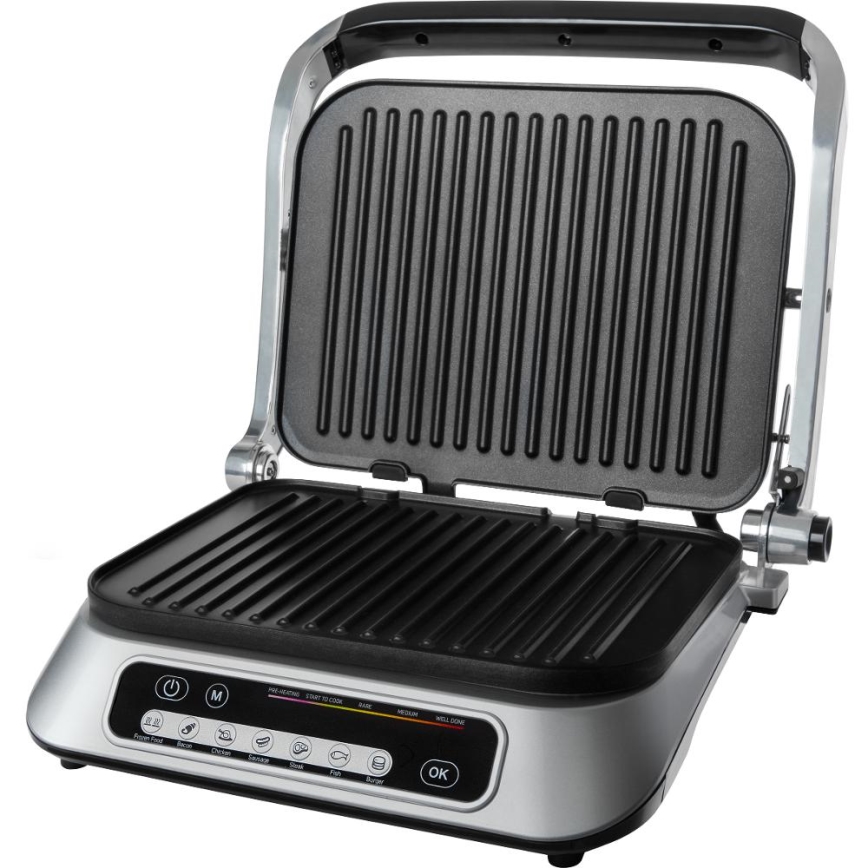 Sencor - Електрически грил 2100W/230V матов хром