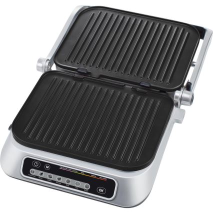 Sencor - Електрически грил 2100W/230V матов хром