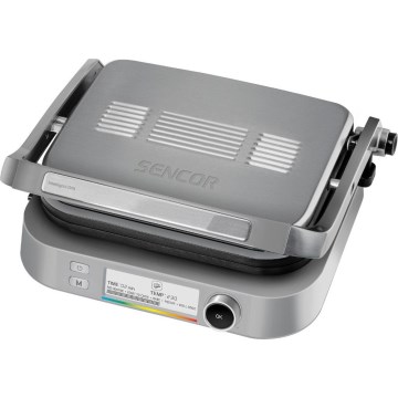 Sencor - Електрически грил 2100W/230V матов хром