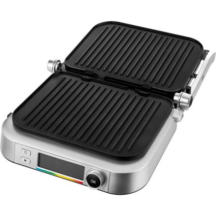 Sencor - Електрически грил 2100W/230V матов хром