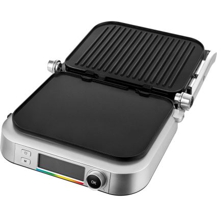 Sencor - Електрически грил 2100W/230V матов хром