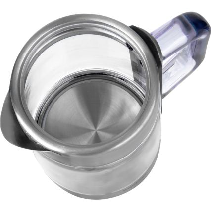 Sencor - Електрическа кана с терморегулация 1,5 л 1500W/230V от неръждаема стомана