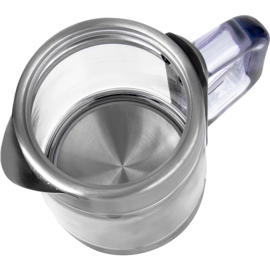 Sencor - Електрическа кана с терморегулация 1,5 л 1500W/230V от неръждаема стомана