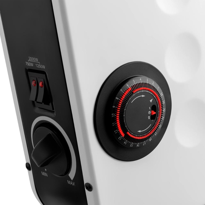 Sencor - Електрически нагревател/конвектор 750/1250/2000 W с термостат