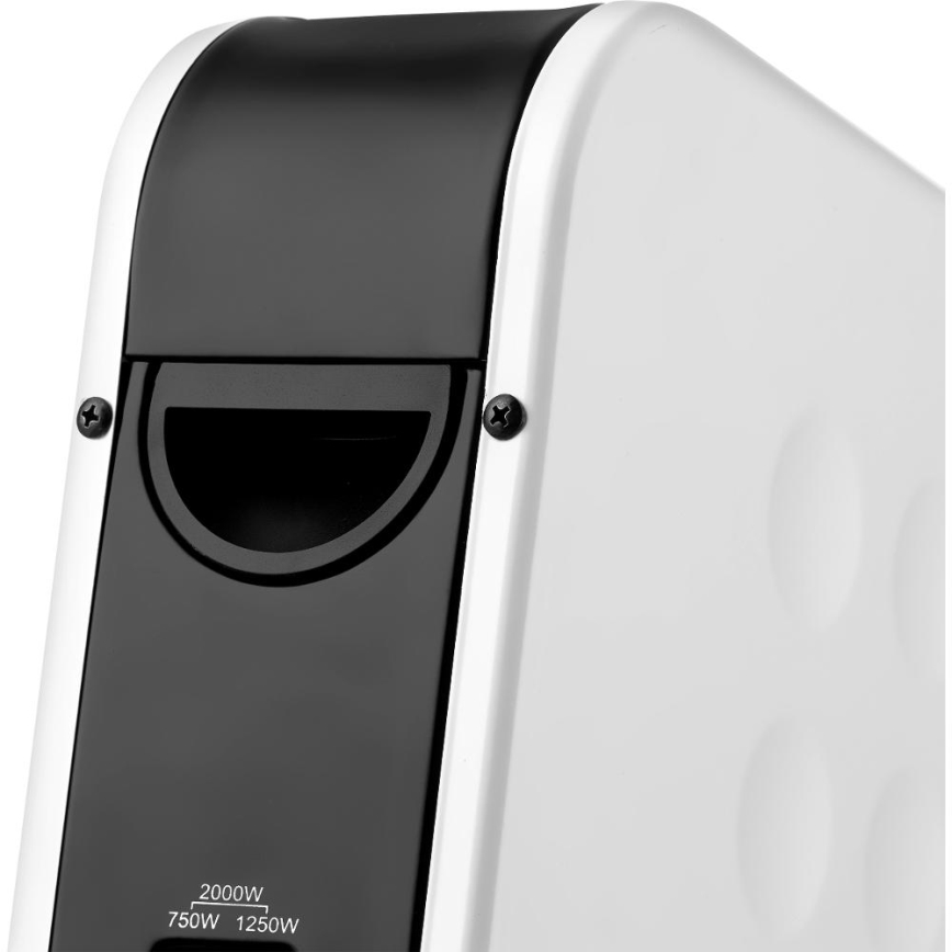 Sencor - Електрически нагревател/конвектор 750/1250/2000 W с термостат