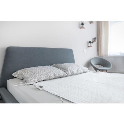 Sencor - Електрическо отоплително одеяло за двама 120W/230V 160x140 cm