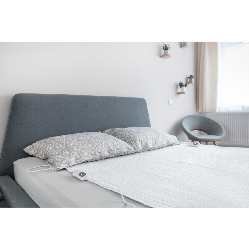 Sencor - Електрическо отоплително одеяло за двама 120W/230V 160x140 cm