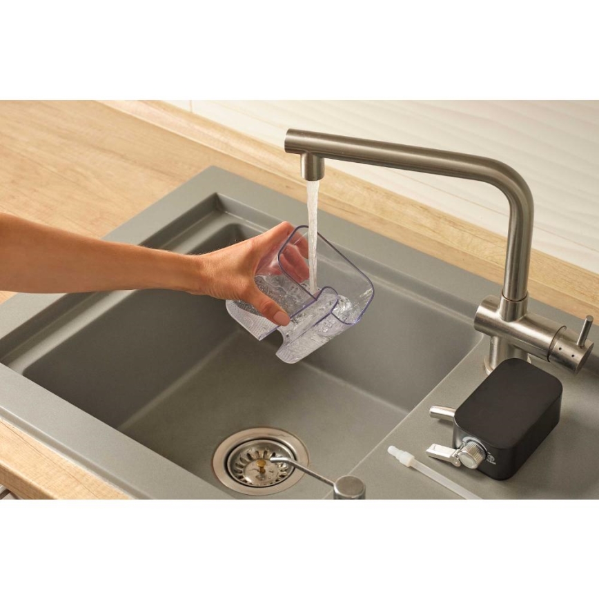 Sencor - Еспресо кафемашина с портфилтър 1350W/230V черно/матов хром