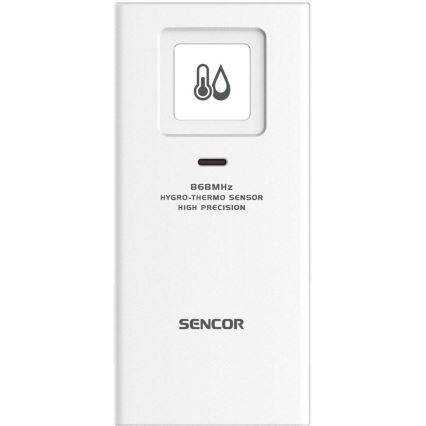 Sencor - Екстериорен сензор за метеорологични станции 2xAA