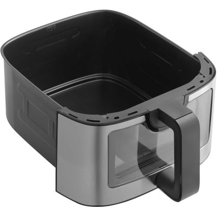 Sencor - Фритюрник с горещ въздух 9 л 1700W/230V черен/матов хром