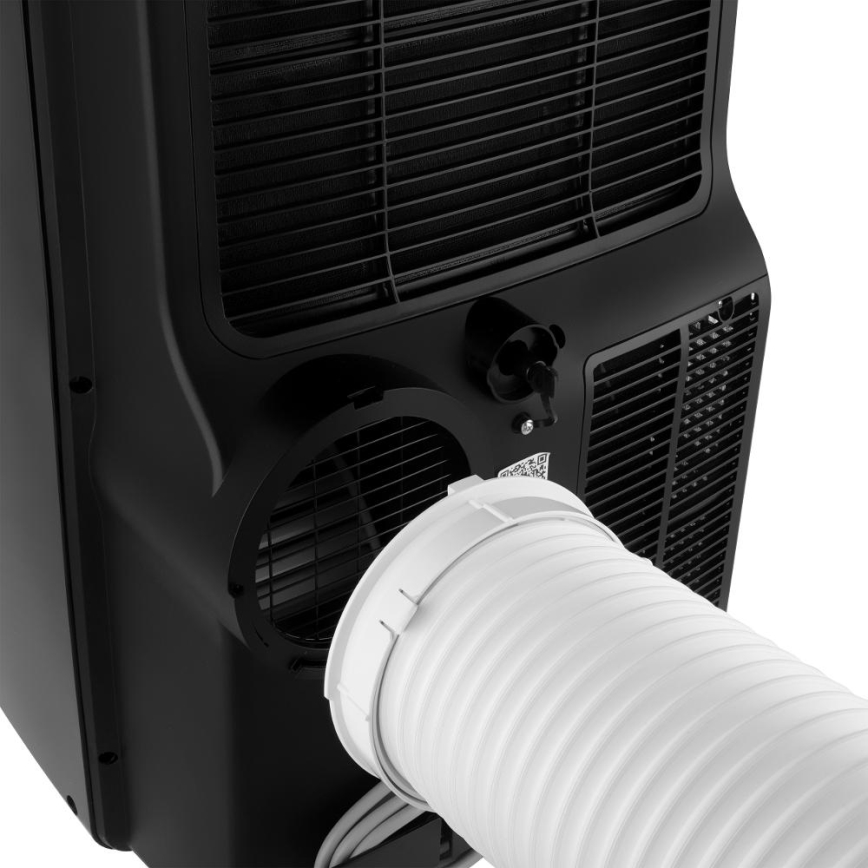 Sencor - Интелигентен мобилен климатик 3в1 включен пълен к-кт аксесоари 1450W/230V 12000 BTU Wi-Fi черен + дистанционно управление
