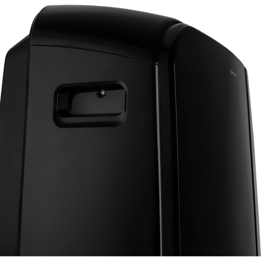 Sencor - Интелигентен мобилен климатик 3в1 включен пълен к-кт аксесоари 1450W/230V 12000 BTU Wi-Fi черен + дистанционно управление