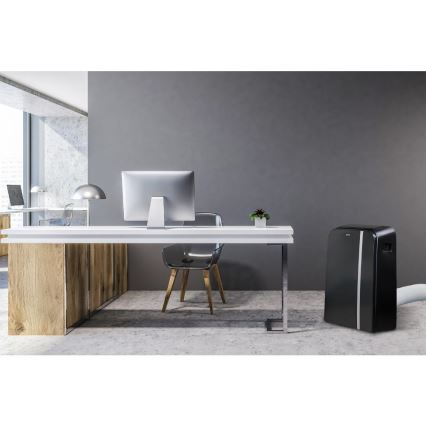 Sencor - Интелигентен мобилен климатик 3в1 включен пълен к-кт аксесоари 1450W/230V 12000 BTU Wi-Fi черен + дистанционно управление