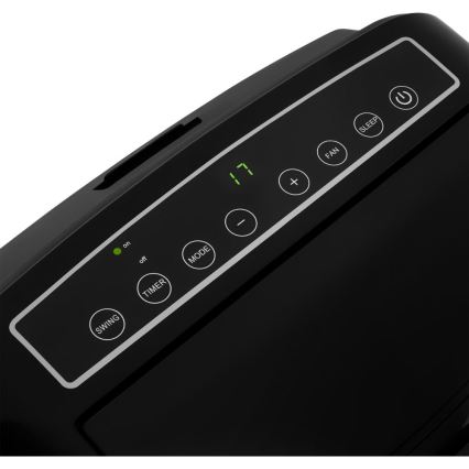 Sencor - Интелигентен мобилен климатик 3в1 включен пълен к-кт аксесоари 1450W/230V 12000 BTU Wi-Fi черен + дистанционно управление