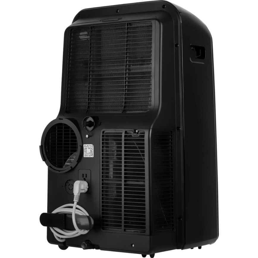 Sencor - Интелигентен мобилен климатик 3в1 включен пълен к-кт аксесоари 1450W/230V 12000 BTU Wi-Fi черен + дистанционно управление