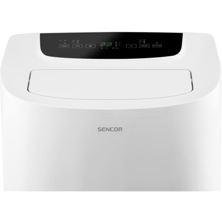 Sencor - Интелигентен мобилен климатик 3в1 включен пълен к-кт аксесоари 1700W/230V 16000 BTU Wi-Fi + дистанционно управление