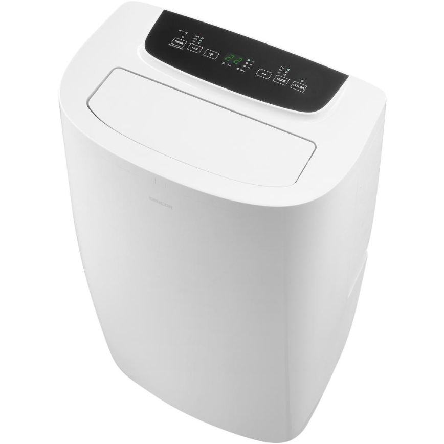 Sencor - Интелигентен мобилен климатик 3в1 включен пълен к-кт аксесоари 1700W/230V 16000 BTU Wi-Fi + дистанционно управление