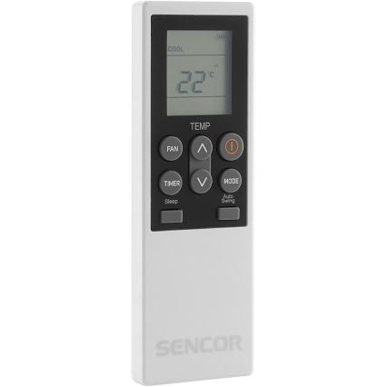 Sencor - Интелигентен мобилен климатик 3в1 включен пълен к-кт аксесоари 1700W/230V 16000 BTU Wi-Fi + дистанционно управление